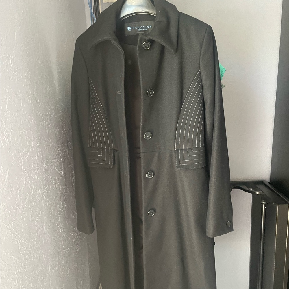 Kenneth Cole wool trench coat